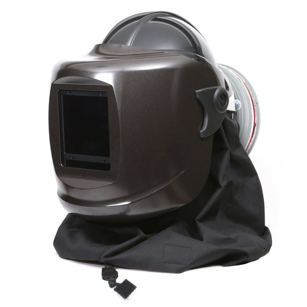 Pureflo PF60ESM+ Hard Hat Black, Black Neck Cape, HE/HF/HC Filter, Weight: 4.091 lbs Gentex Corp